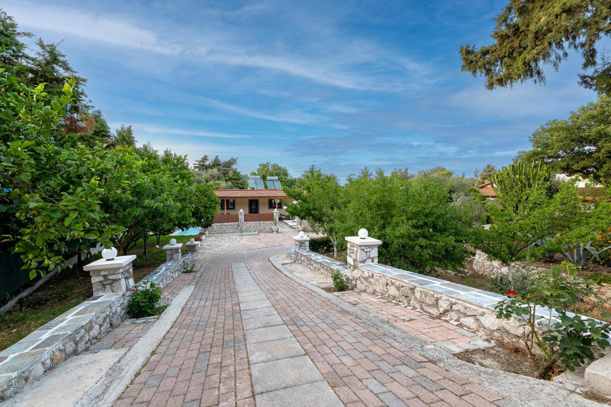 Villa Rafaela Коскину Экстерьер фото